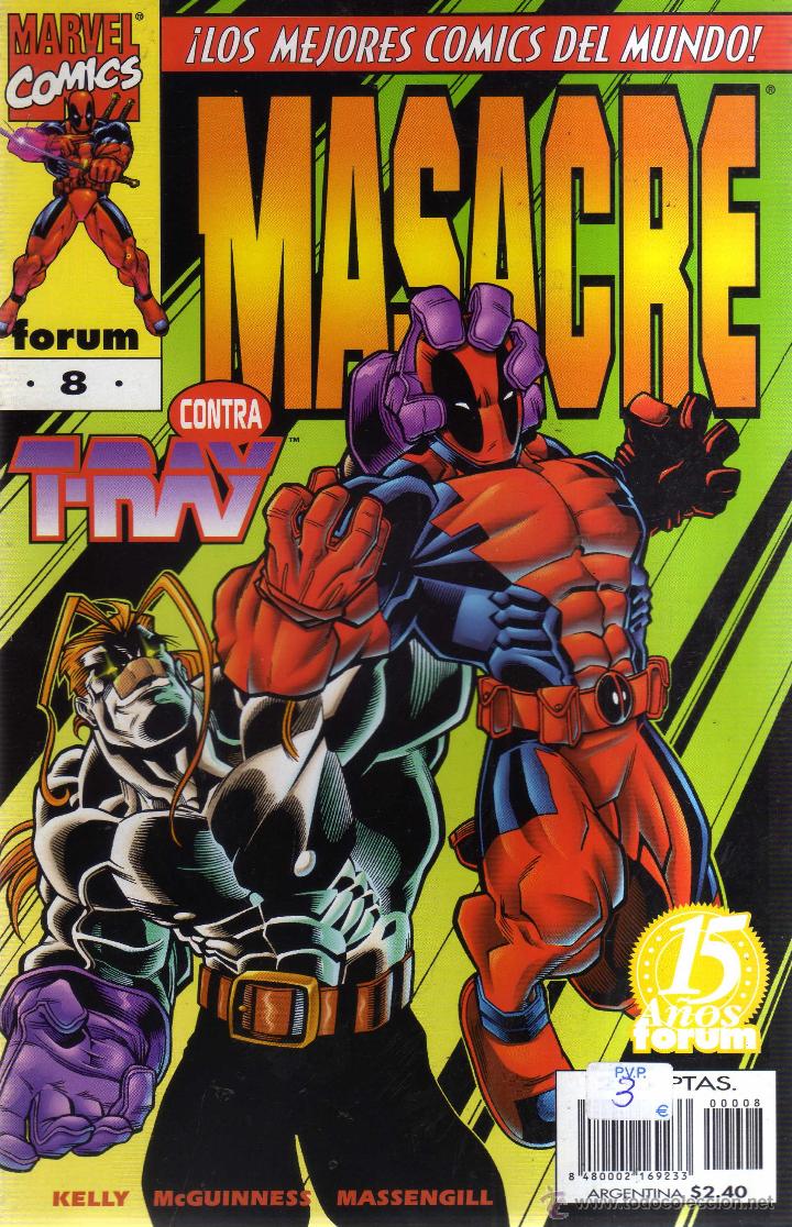 C&oacute;mics: MASACRE N&Uacute;MERO 8 - FORUM - CJ207 - Foto 1