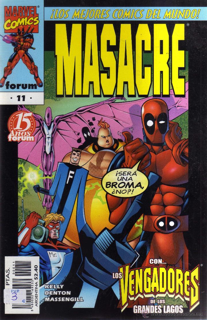 C&oacute;mics: MASACRE N&Uacute;MERO 11 - FORUM - CJ207 - Foto 1