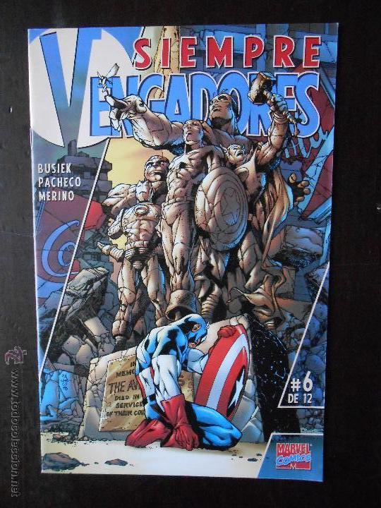 C&oacute;mics: SIEMPRE VENGADORES N&ordm; 6 DE 12 - MARVEL - NUEVO (M) - Foto 1