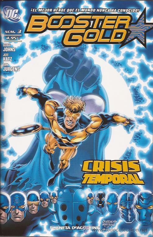 C&oacute;mics: COMIC-BOOSTER GOLD N&ordm; 3 GEOFF JOHNS JEFF KATZ DC COMICS PLANETA - Foto 1
