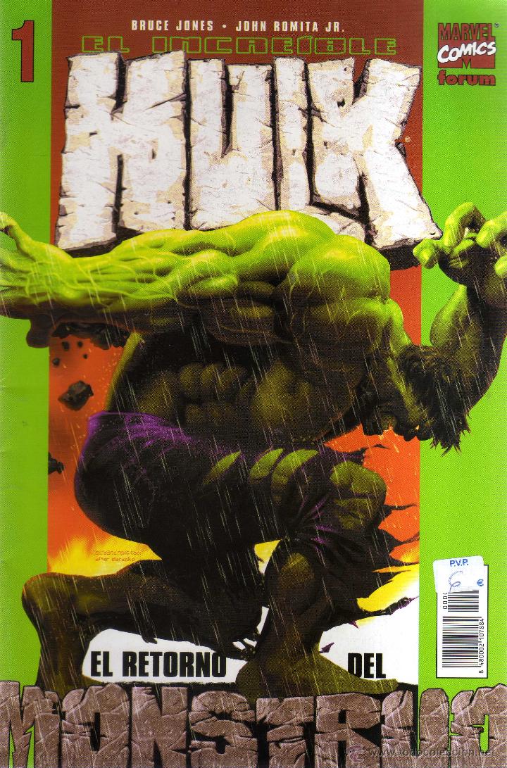 C&oacute;mics: EL INCRE&Iacute;BLE HULK N&Uacute;MERO 1 - FORUM - CJ208 - Foto 1