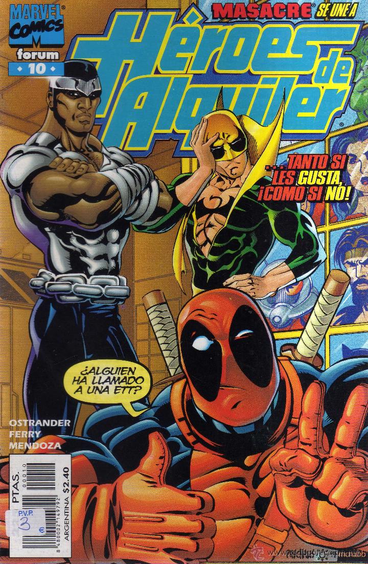 Comics: H&eacute;roes de Alquiler N&ordm; 10 Forum - CJ208