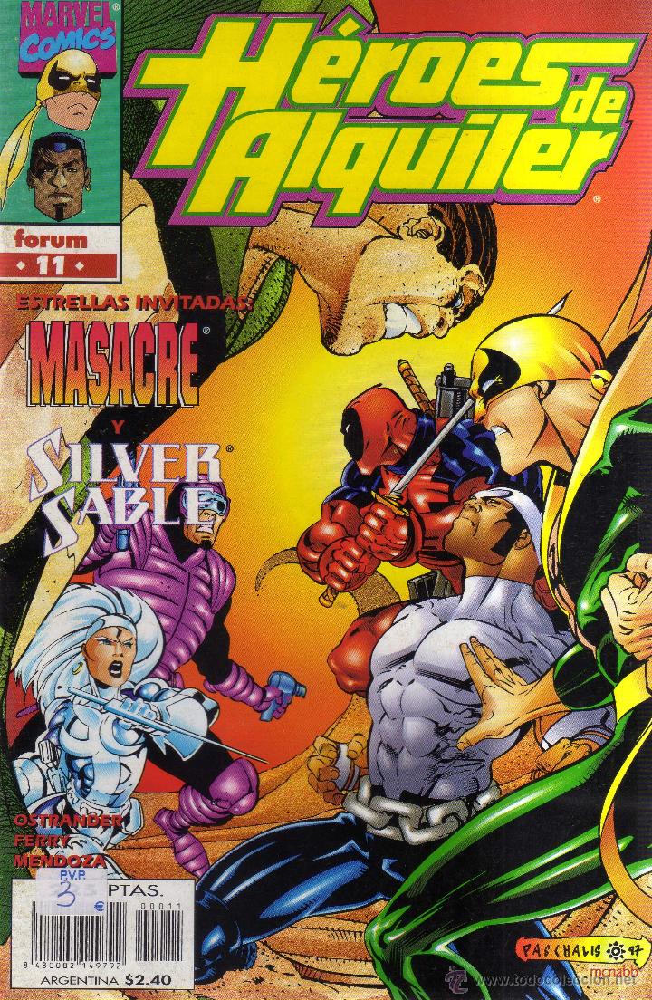 Comics: H&eacute;roes de Alquiler N&ordm; 11 Forum - CJ208