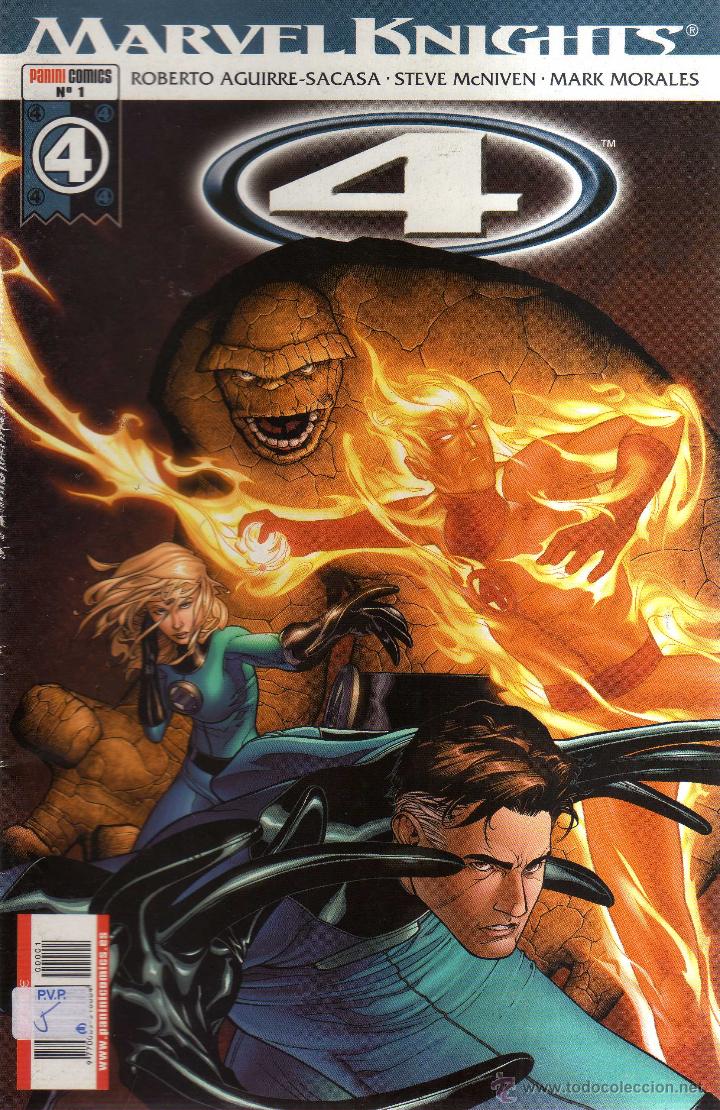 Comics: MARVEL KNIGHTS N&Uacute;MERO 1 LOS CUATRO F&Aacute;NTASTICOS - CJ208