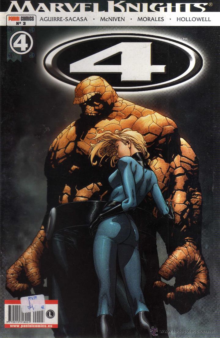 Comics: MARVEL KNIGHTS N&Uacute;MERO 3 LOS CUATRO F&Aacute;NTASTICOS - CJ208