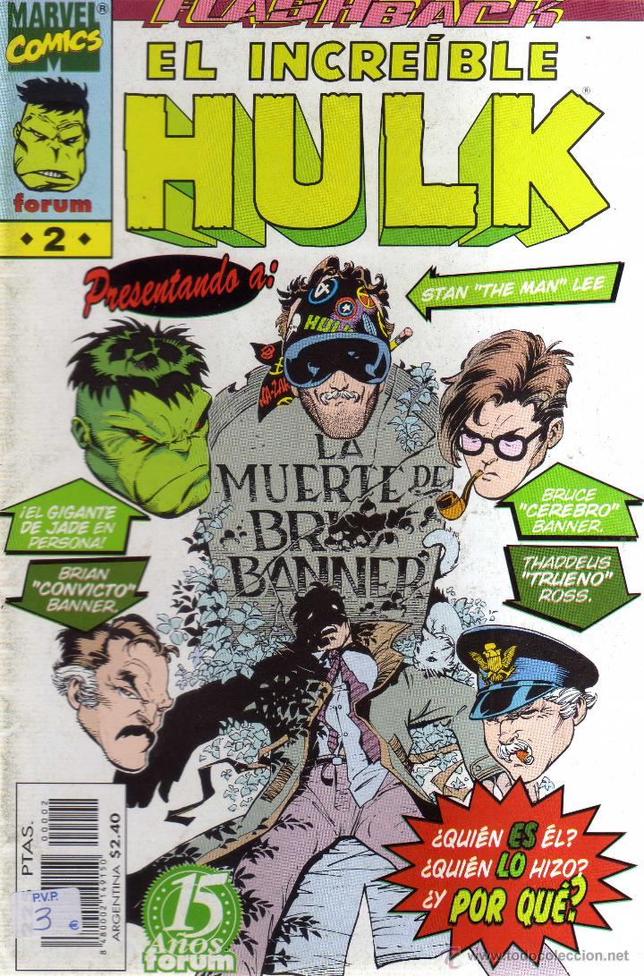 C&oacute;mics: EL INCRE&Iacute;BLE HULK N&Uacute;MERO 2 - FORUM - CJ208 - Foto 1