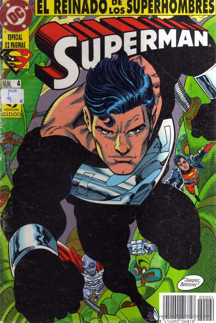 C&oacute;mics: SUPERMAN N&Uacute;MERO 4 - ZINCO - CJ208 - Foto 1