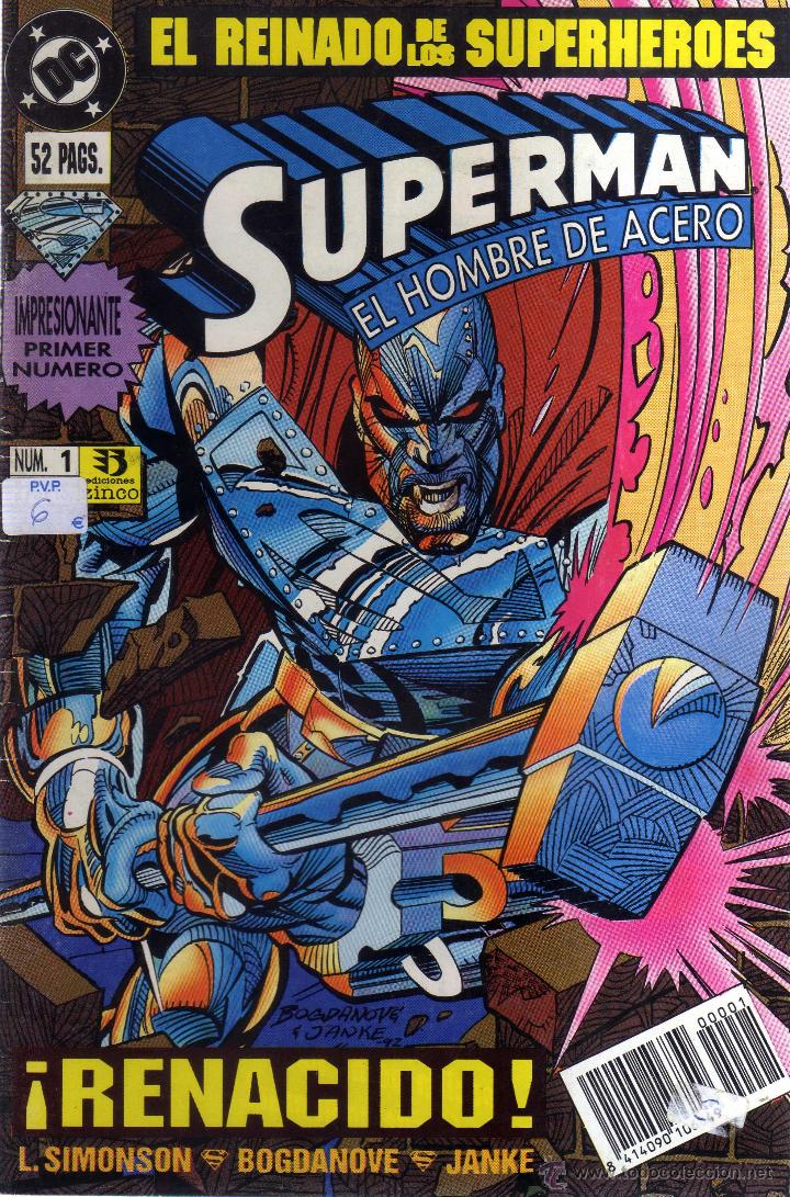 C&oacute;mics: SUPERMAN N&Uacute;MERO 1 - ZINCO - CJ208 - Foto 1