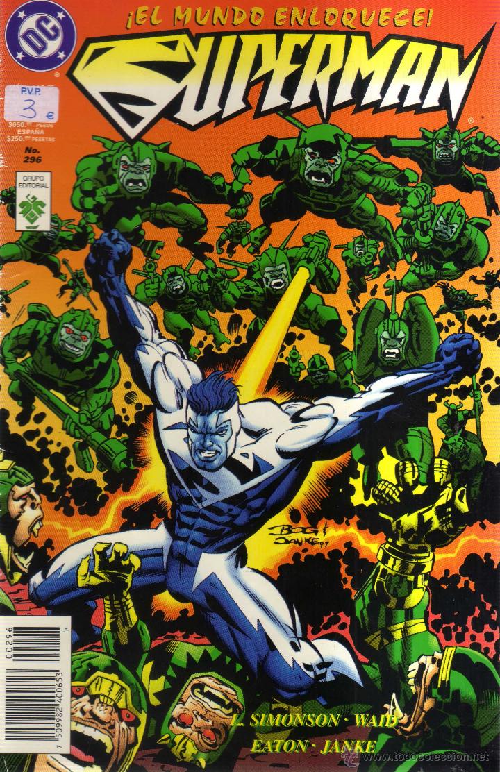 C&oacute;mics: SUPERMAN N&Uacute;MERO 296 - CJ208 - Foto 1