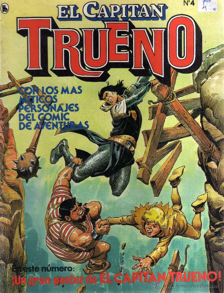 C&oacute;mics: El Capit&aacute;n trueno N&ordm; 4 - CJ209 - Foto 1