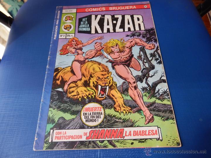 C&oacute;mics: KA-ZAR REY DE LA SELVA ESCONDIDA  Num. 2  - COMICS BRUGUERA. Num. 14 - Foto 1