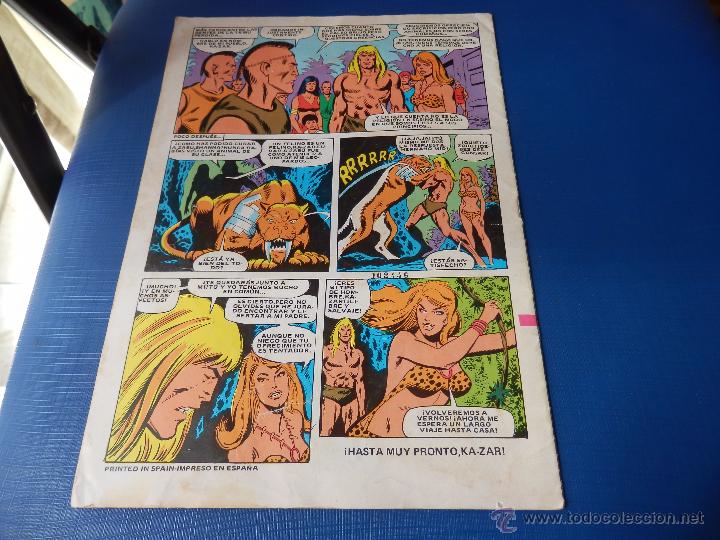 C&oacute;mics: KA-ZAR REY DE LA SELVA ESCONDIDA  Num. 2  - COMICS BRUGUERA. Num. 14 - Foto 3