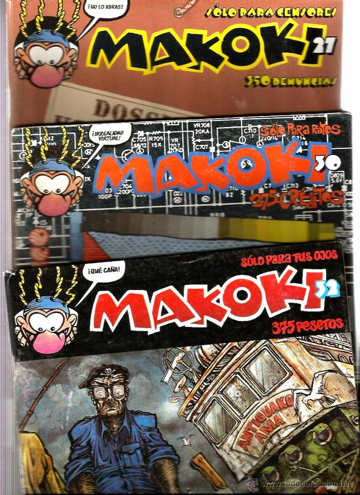 C&oacute;mics: MAKOKI - LOTE DE 18 NUMEROS - EDITORIAL MAKOKI, SEGUNDA EPOCA - Foto 4
