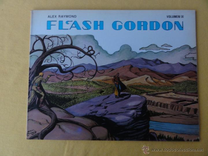 C&oacute;mics: FLASH GORDON. VOLUMEN IX. ALEX RAYMOND. EDICIONES B.O. TAPA R&Uacute;STICA. C-5. - Foto 1
