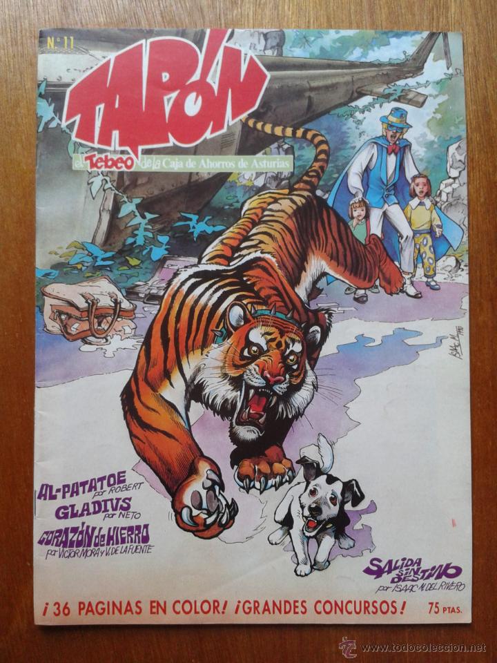 C&oacute;mics: TAPON 11, EL TEBEO DE LA CAJA DE AHORROS DE ASTURIAS, 1989