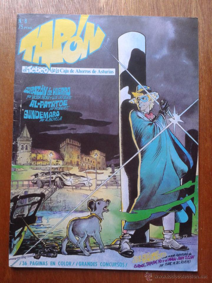 C&oacute;mics: TAPON 8, EL TEBEO DE LA CAJA DE AHORROS DE ASTURIAS, 1989