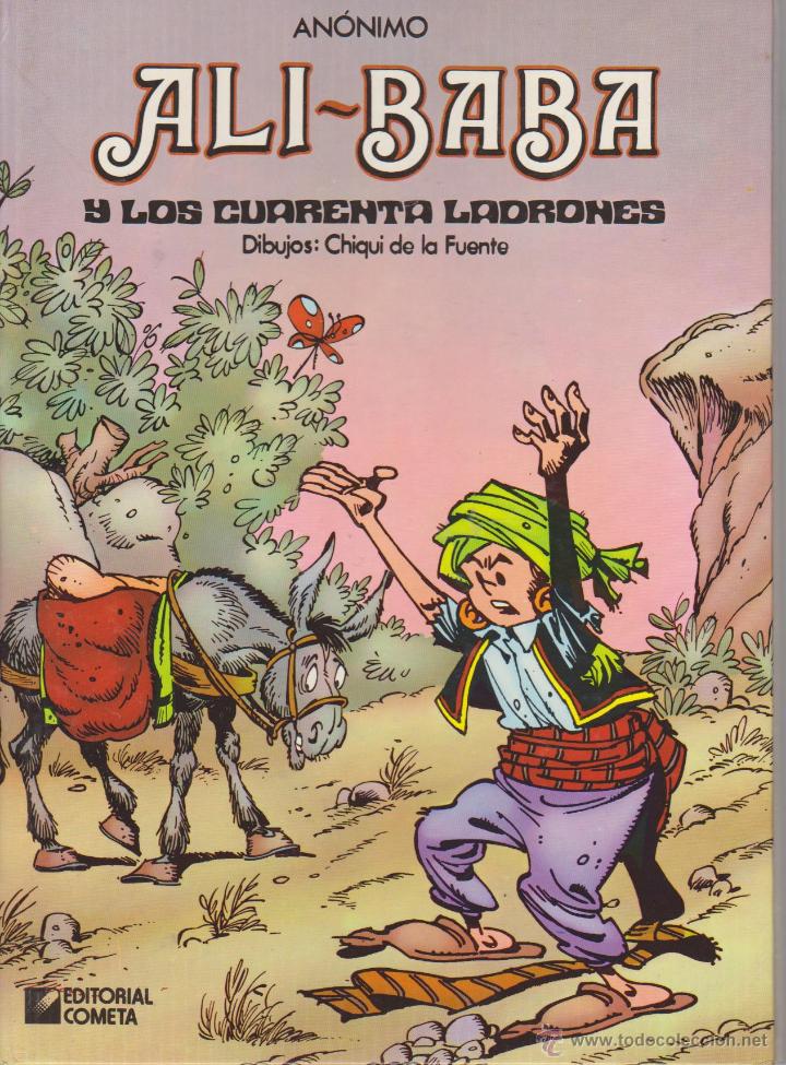 C&oacute;mics: Ali - Baba y los cuarenta Ladrones.  Tapas duras. Editorial cometa. - Foto 1