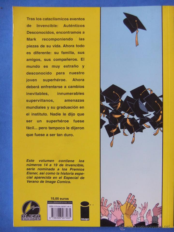C&oacute;mics: INVENCIBLE N&ordm; 6 EL PRIMERO DE LA CLASE ALETA EDICIONES - Foto 2