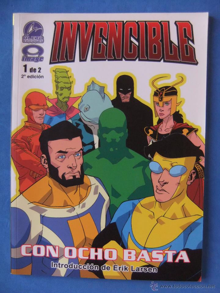 C&oacute;mics: INVENCIBLE N&ordm; 3 CON OCHO BASTA 1 DE 2 ALETA EDICIONES - Foto 1