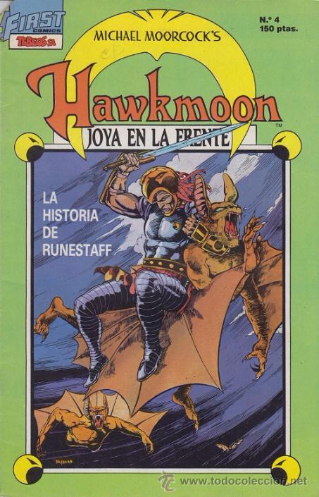 C&oacute;mics: HAWKMOON - N&ordm;4 - FIRST COMICS - Foto 1