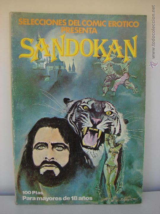 C&oacute;mics: SELECCIONES DE COMIC EROTICO. SANDOKAN. 1975 - Foto 1