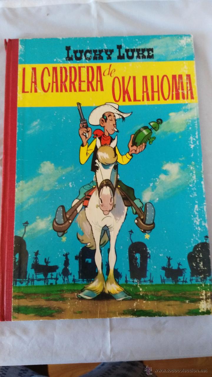 C&oacute;mics: tebeo comic lucky luke  la carrera de oklahoma 1964 - Foto 1