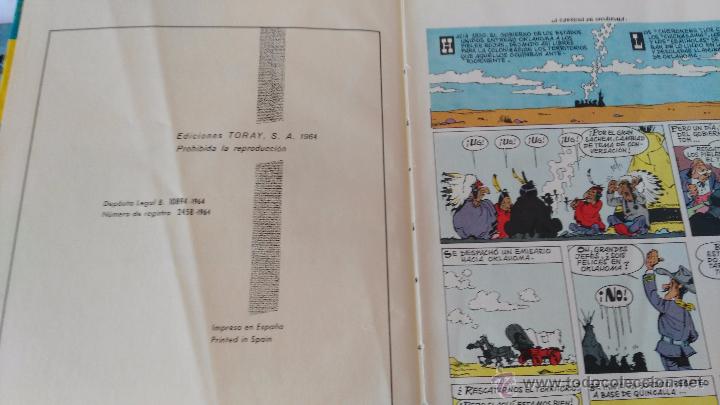 C&oacute;mics: tebeo comic lucky luke  la carrera de oklahoma 1964 - Foto 2