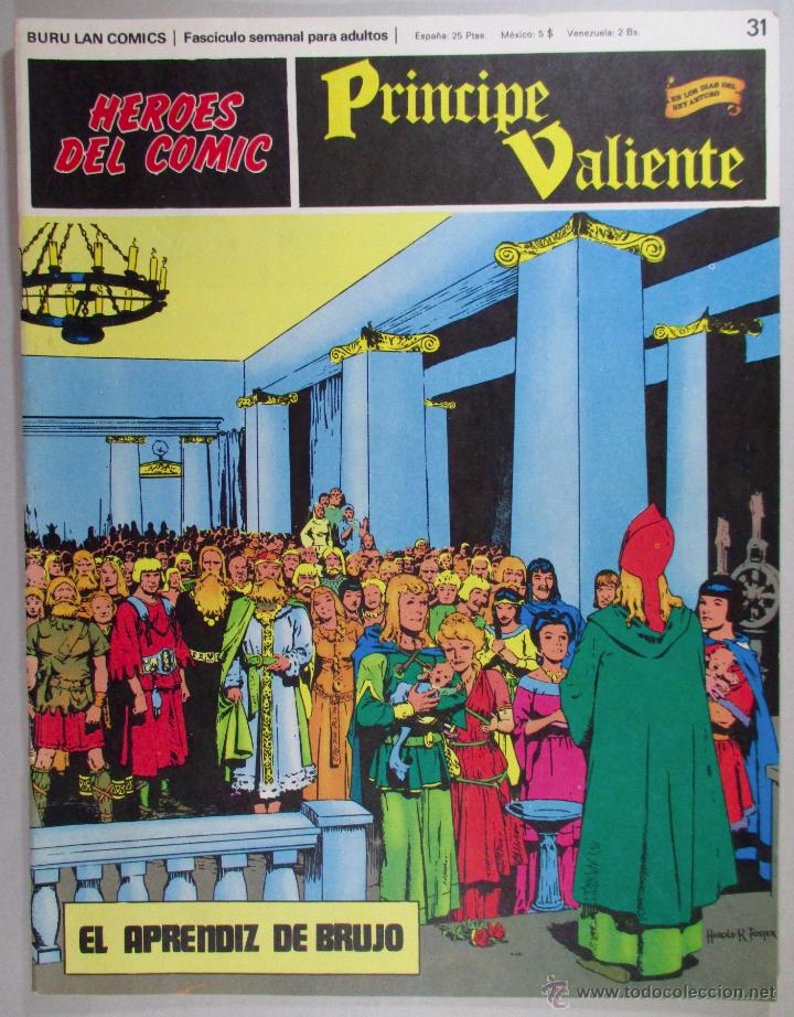 C&oacute;mics: PRINCIPE VALIENTE N&ordm; 31 - BURU LAN - H&Eacute;ROES DEL COMIC - ORIGINAL - Foto 1