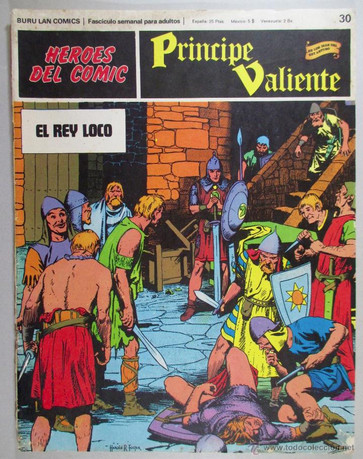 C&oacute;mics: PRINCIPE VALIENTE N&ordm; 30 - BURU LAN - H&Eacute;ROES DEL COMIC - ORIGINAL - Foto 1