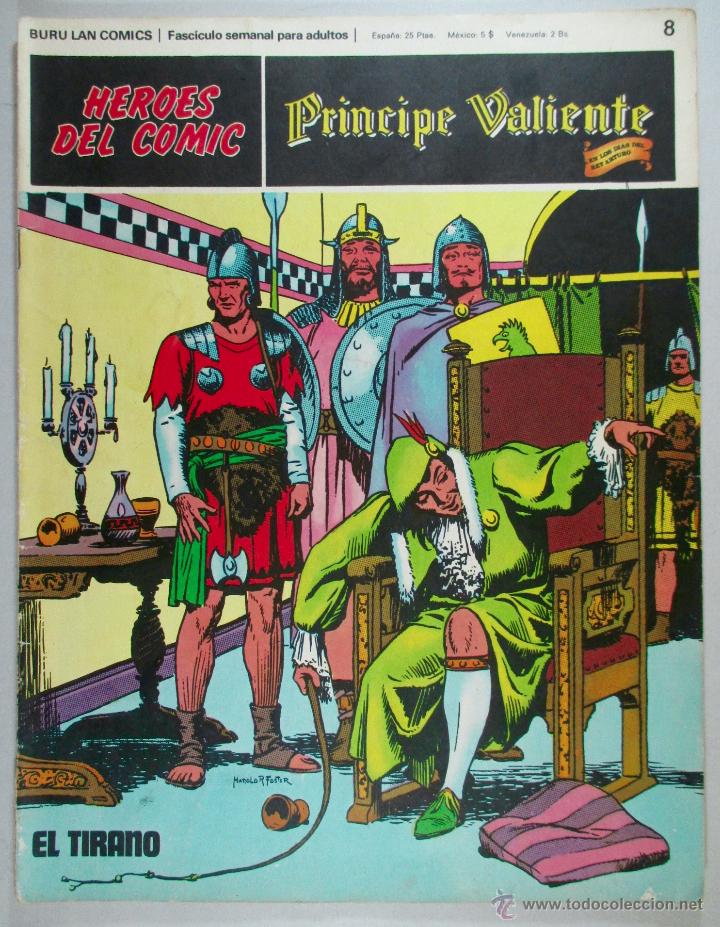 C&oacute;mics: PRINCIPE VALIENTE N&ordm; 8 - BURU LAN - H&Eacute;ROES DEL COMIC - ORIGINAL - Foto 1