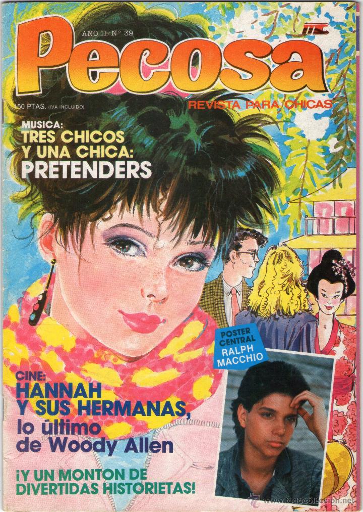 C&oacute;mics: PECOSA - A&Ntilde;O II - N&ordm; 39 - CON P&Oacute;STER DE RALPH MACCHIO - MC EDICIONES - A&Ntilde;O 1987. - Foto 1