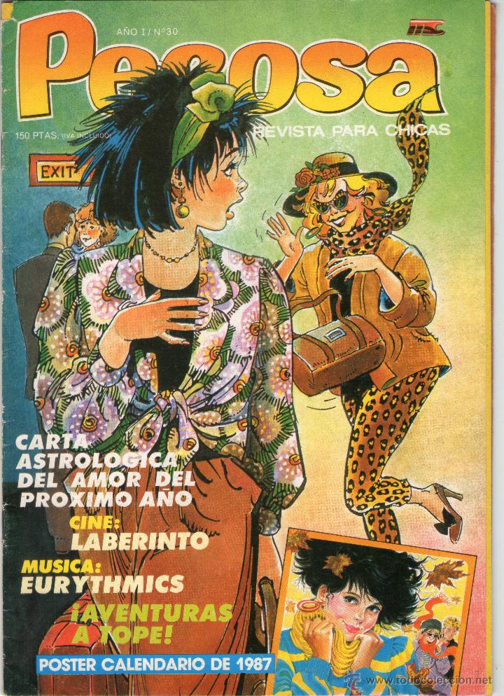 C&oacute;mics: PECOSA - A&Ntilde;O I - N&ordm; 30 - MC EDICIONES - A&Ntilde;O 1986. - Foto 1