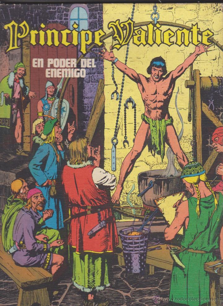 C&oacute;mics: Pr&iacute;ncipe Valiente Tomo III (3). En poder del enemigo.  Buru Lan 1972. Tapas duras. - Foto 1