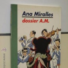 Cómics: DOSSIER A.M. - COLECCION SOMBRAS Nº 3 - ANA MIRALLES - MIDONS EDITORIAL OFERTA. Lote 365128701