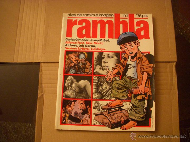 C&oacute;mics: RAMBLA N&ordm; 1, EDITORIAL DISTRINOVEL - Foto 1