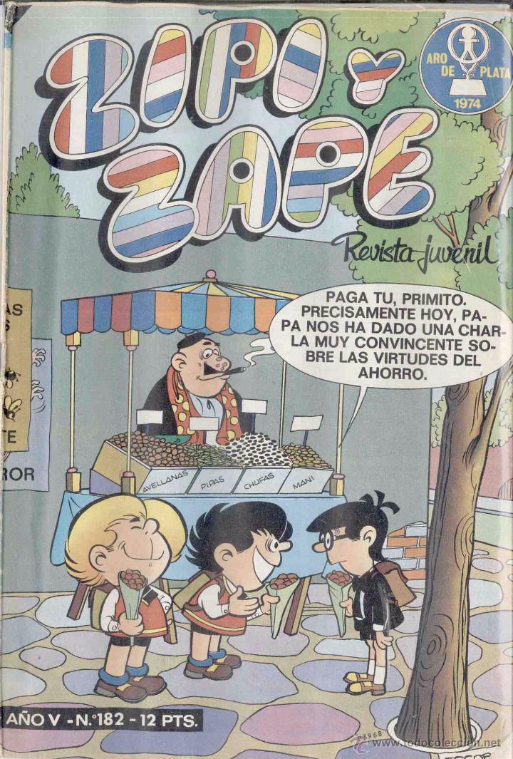 C&oacute;mics: ZIPI Y ZAPE.A&Ntilde;OV.N&ordm;182.ESCOBAR. - Foto 1