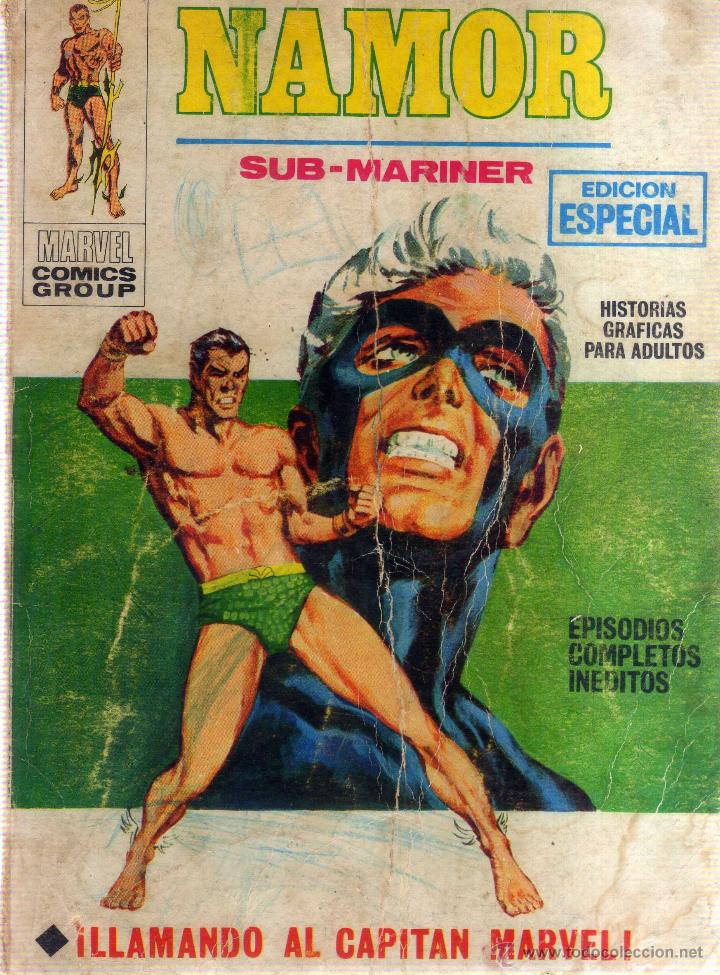 C&oacute;mics: EDICIONES INTERNACIONALES - NAMOR SUB-MARINER - &iexcl;LLAMANDO AL CAPITAN MARVEL! - CJ212 - Foto 1