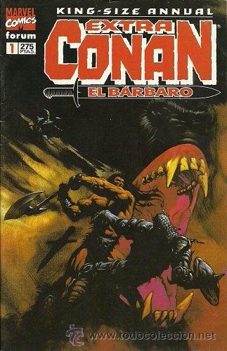 C&oacute;mics: KING-SIZE ANNUAL EXTRA CONAN EL B&Aacute;RBARO 1 BOX32 - Foto 1