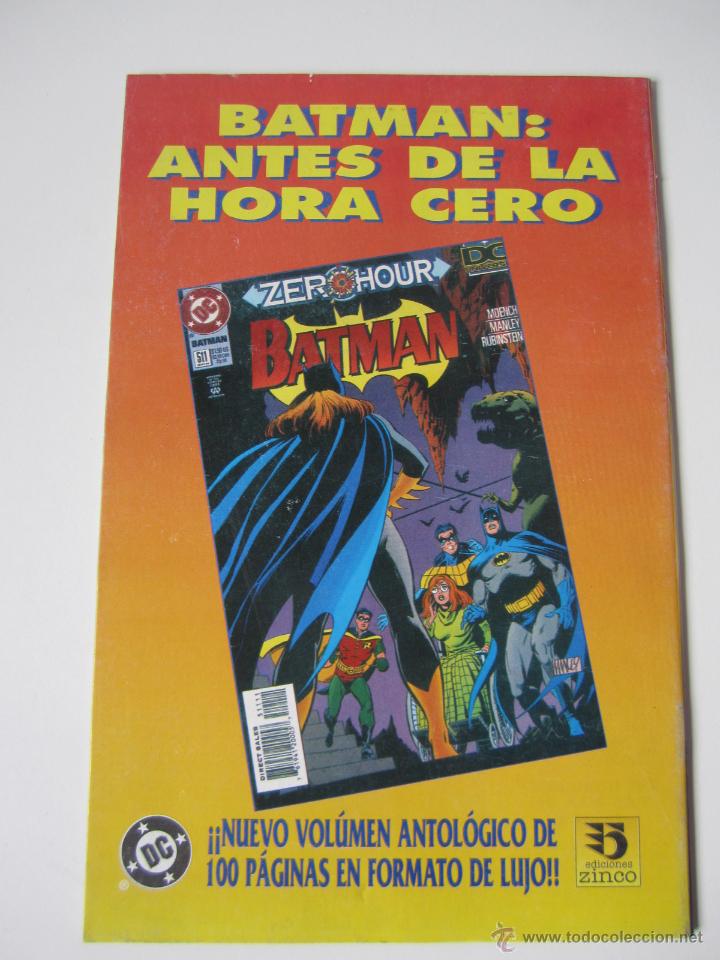 C&oacute;mics: SUPERMAN N&ordm; 22 DC COMICS EDICIONES ZINCO COMIC TEBEO - Foto 2