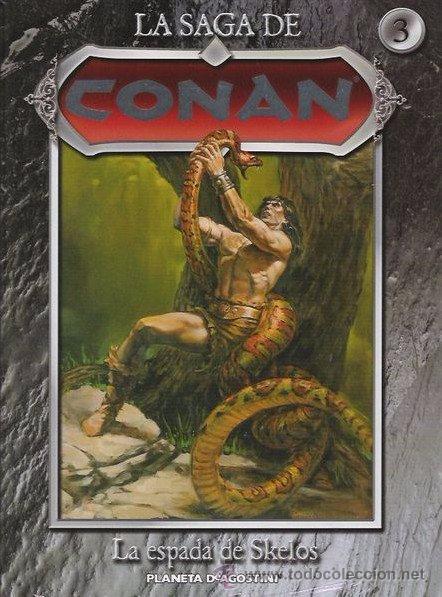 C&oacute;mics: LA SAGA DE CONAN N&ordm; 3 LA ESPADA DE SKELOS PLANETA BOX34 - Foto 1