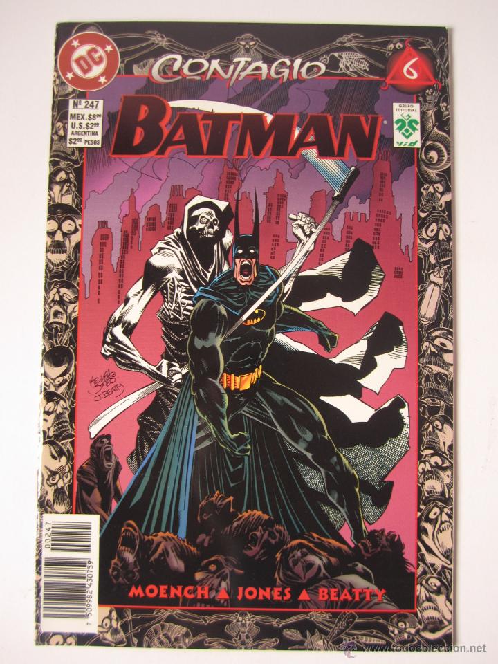 C&oacute;mics: BATMAN CONTAGIO N&ordm; 247 DC COMICS GRUPO EDITORIAL VID COMIC TEBEO - Foto 1