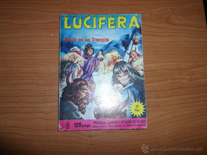C&oacute;mics: LUCIFERA N&ordm; 7 EDICIONES EL VIBERIA 1976 - Foto 1