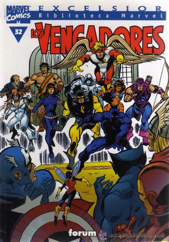 C&oacute;mics: BIBLIOTECA MARVEL LOS VENGADORES COMPLETA 32 N&ordm; - Foto 1