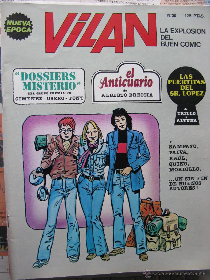 C&oacute;mics: VILAN. NROS. 1 AL 4. (COMPLETA). EDICIONES VILAN. 1981. (COMO NUEVOS) - Foto 2