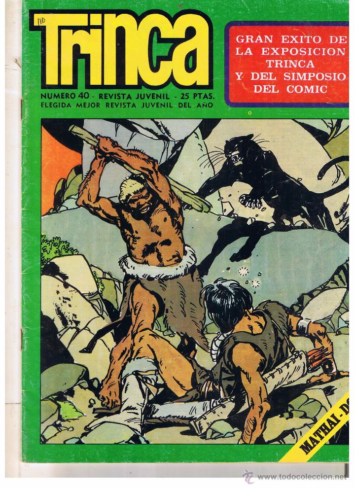 Comics: TRINCA. REVISTA N&ordm; 40. DONCEL. 15 JUNIO 1972. (ST/MG/C9)