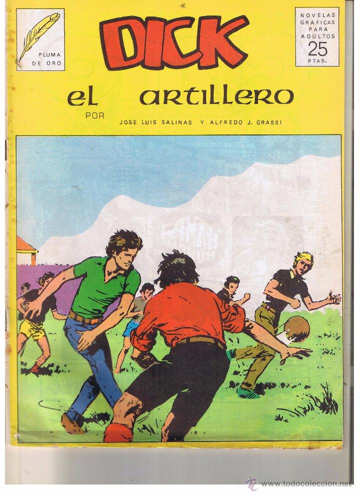 C&oacute;mics: DICK, EL ARTILLERO. NOVELAS GR&Aacute;FICAS.  GRAFIMAR 1976. (C/A41) - Foto 1