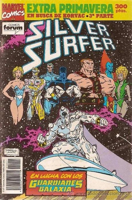 C&oacute;mics: ESTELA PLATEADA ( SILVER SURFER ) EXTRA PRIMAVERA EN BUSCA DE KORVAC 3&ordf; PARTE - Foto 1