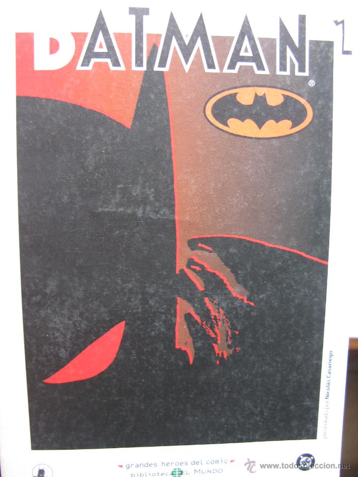 C&oacute;mics: BATMAN. GRANDES H&Eacute;ROES DEL COMIC. BIBLIOTECA EL MUNDO. - Foto 1