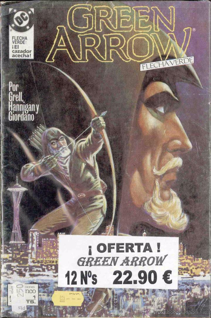 C&oacute;mics: GREEN ARROW.12 NUMEROS . EDICIONES ZINCO - Foto 1