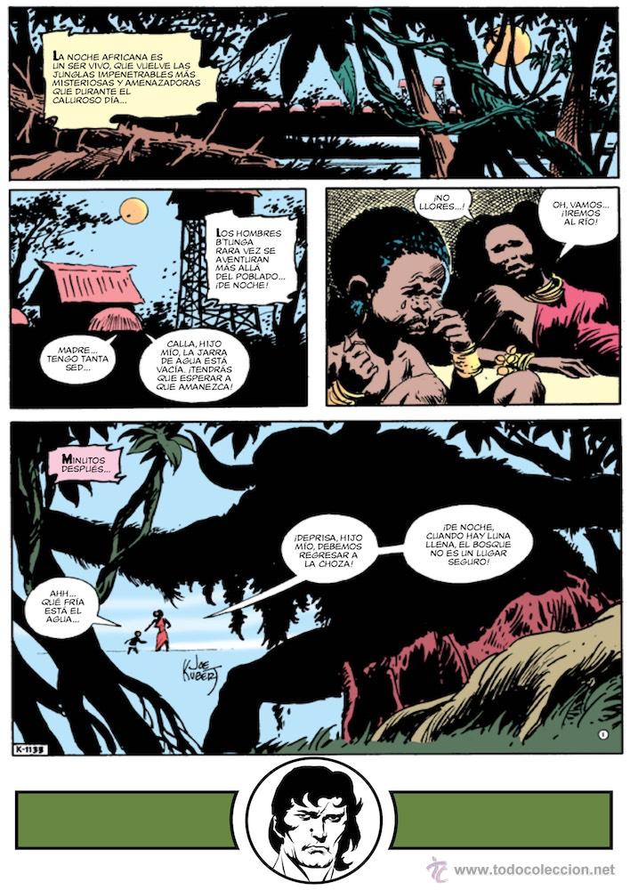 C&oacute;mics: C&oacute;mics. TARZAN: EL HOMBRE LEON VOL.3 - JOE KUBERT (Carton&eacute;) - Foto 2